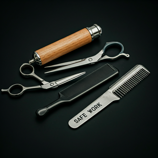 Herramientas profesionales de peluquería